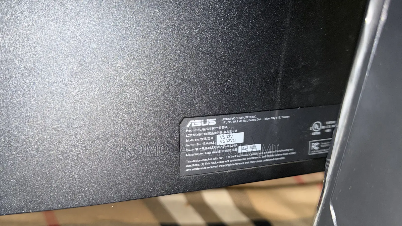 ASUS Tuf Gaming Monitor