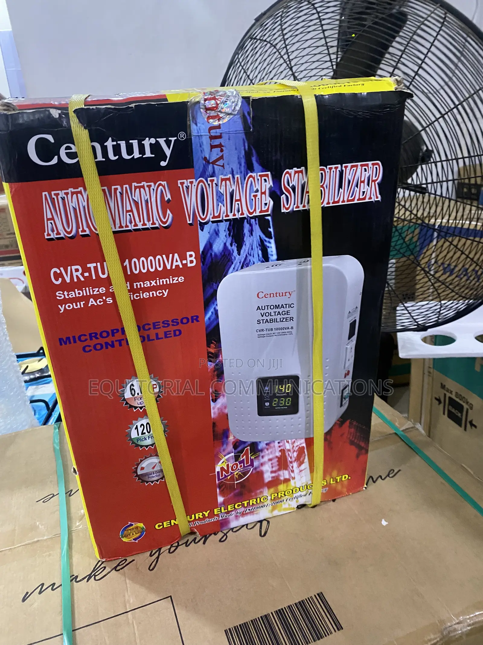 Century CVR-TUB 10000va-B Automatic Voltage Stabilizer
