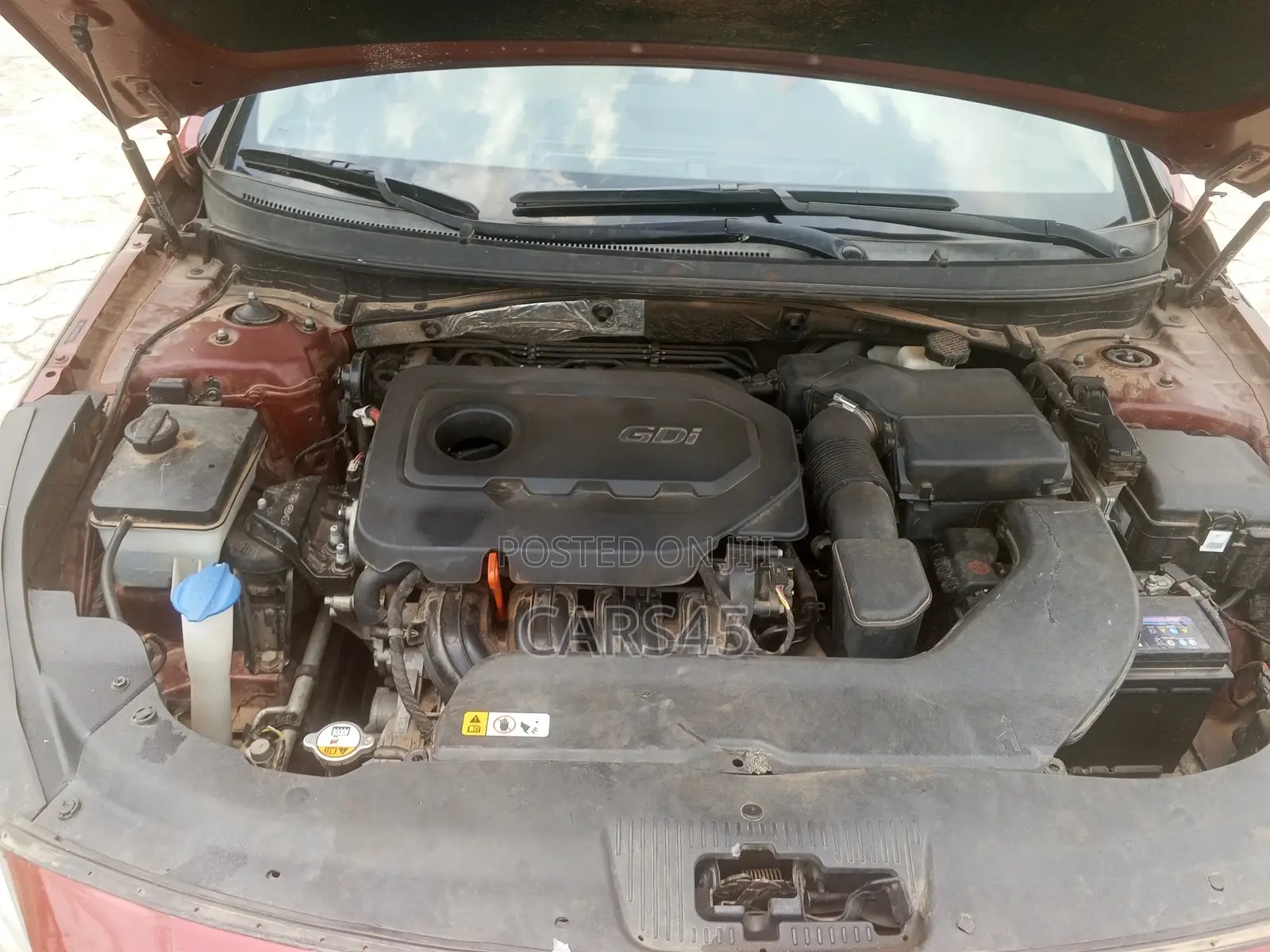 Hyundai Sonata 2015 Red