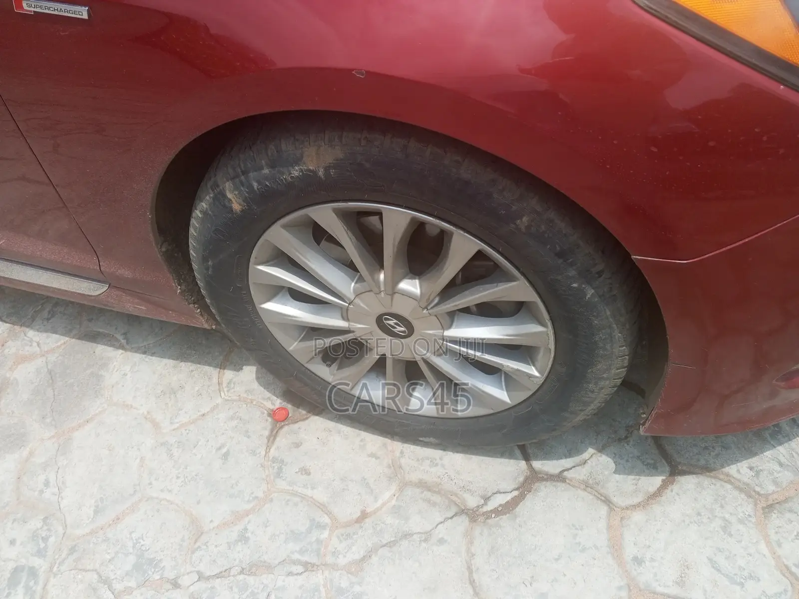 Hyundai Sonata 2015 Red