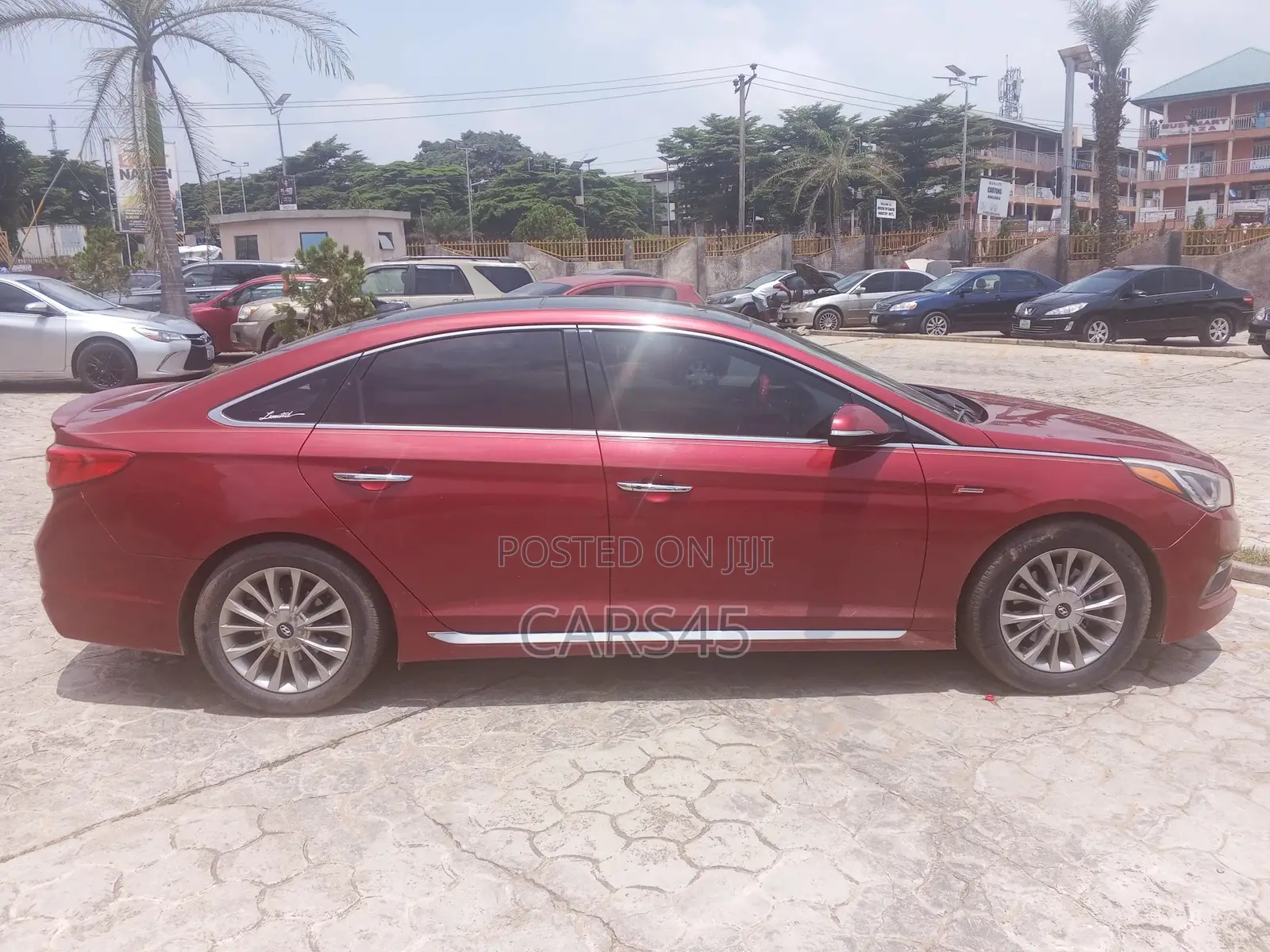 Hyundai Sonata 2015 Red