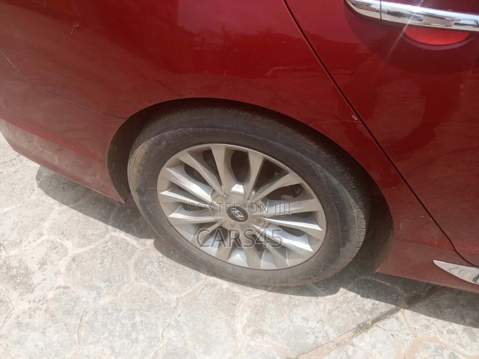 Hyundai Sonata 2015 Red