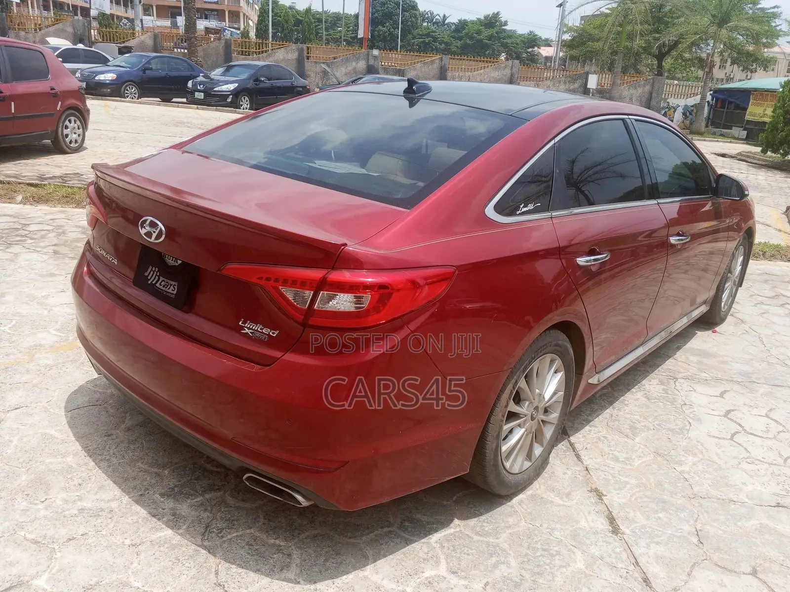 Hyundai Sonata 2015 Red