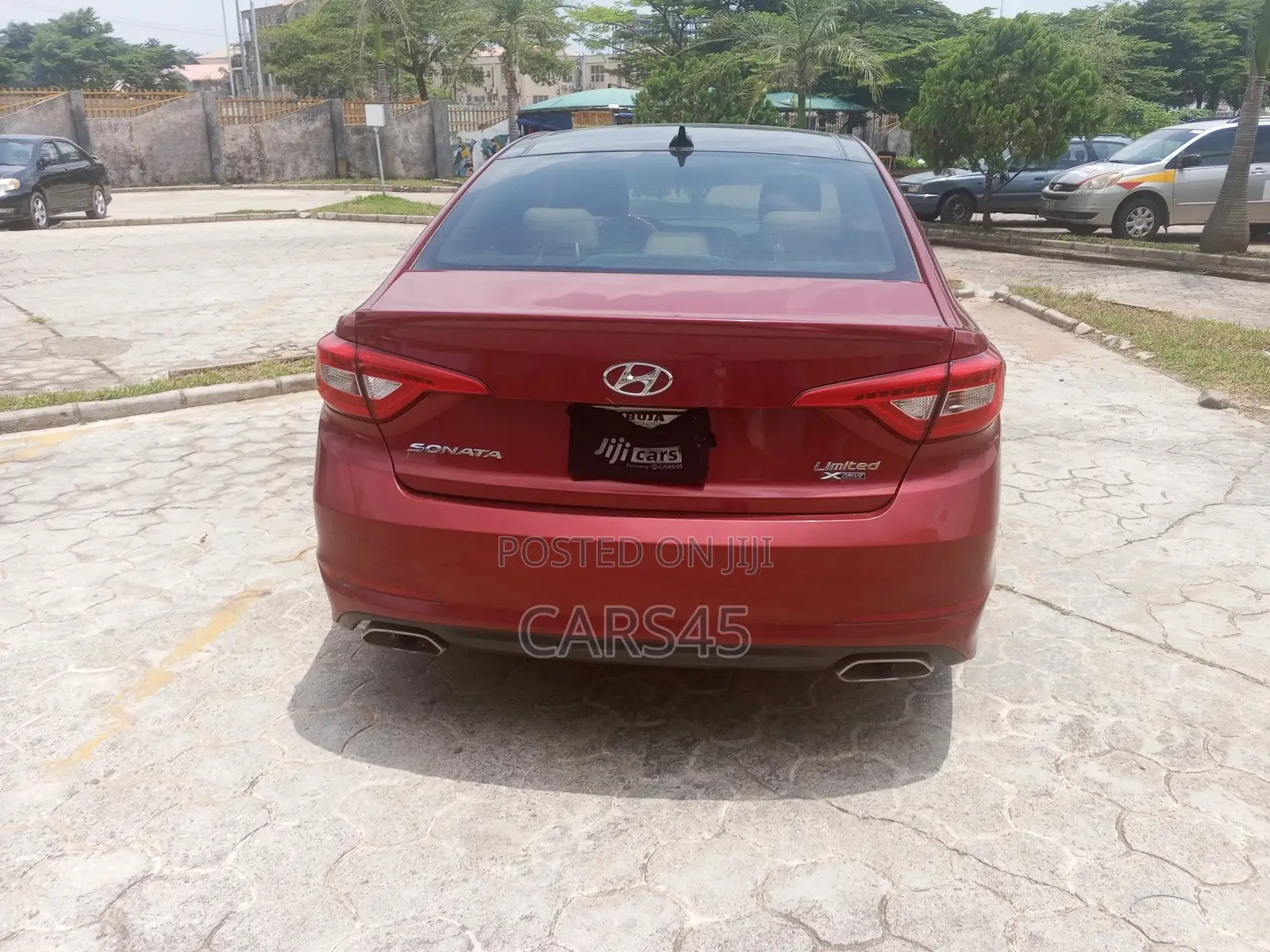 Hyundai Sonata 2015 Red