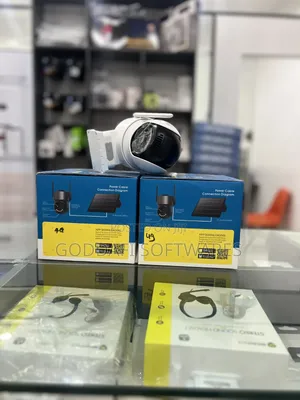 AOV 24H Battery-Powered 4G Single Lens Solar Camera | Goddafi Stores