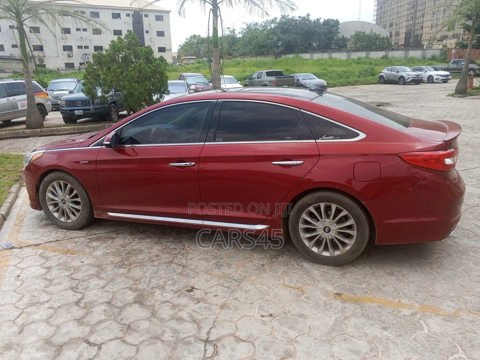 Hyundai Sonata 2015 Red