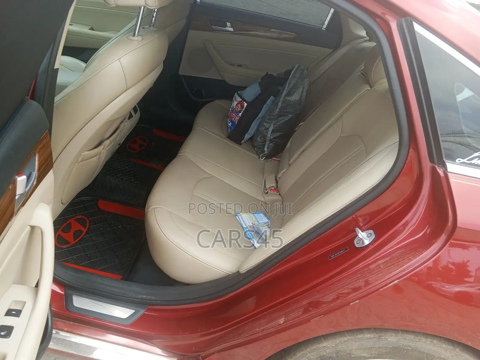 Hyundai Sonata 2015 Red