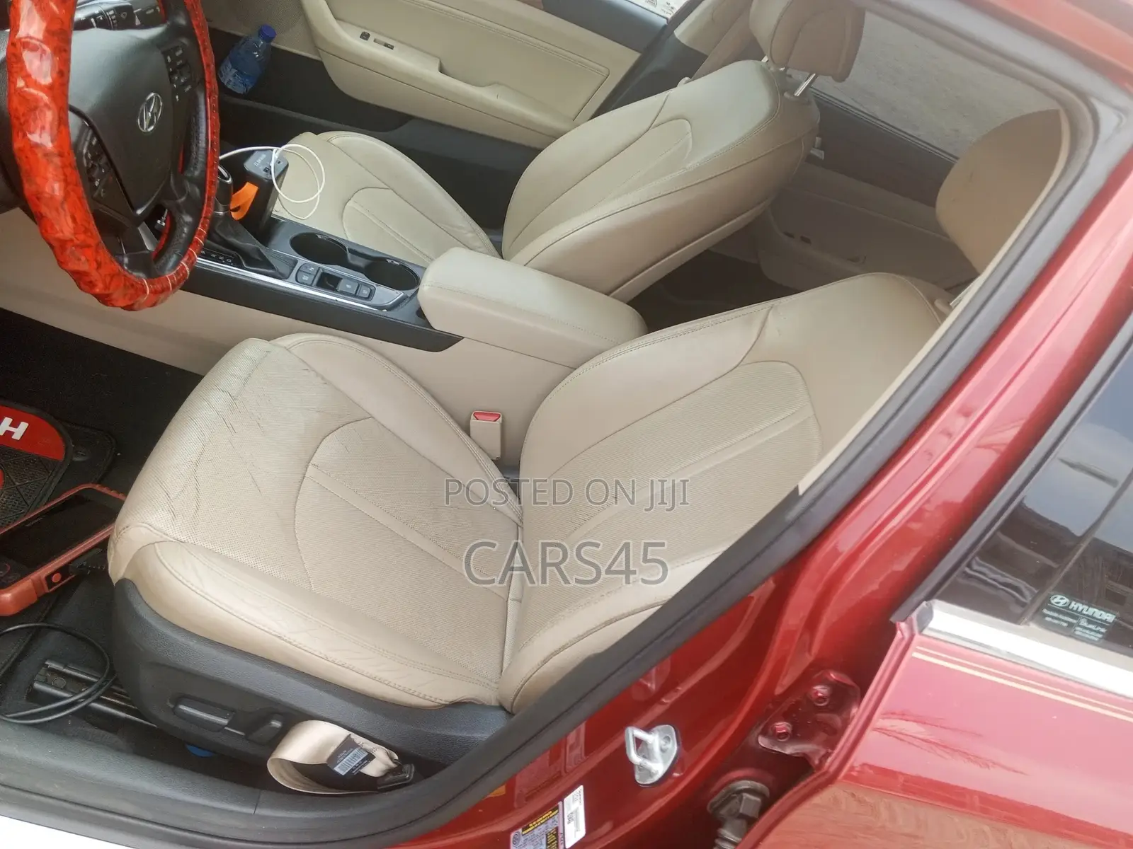 Hyundai Sonata 2015 Red