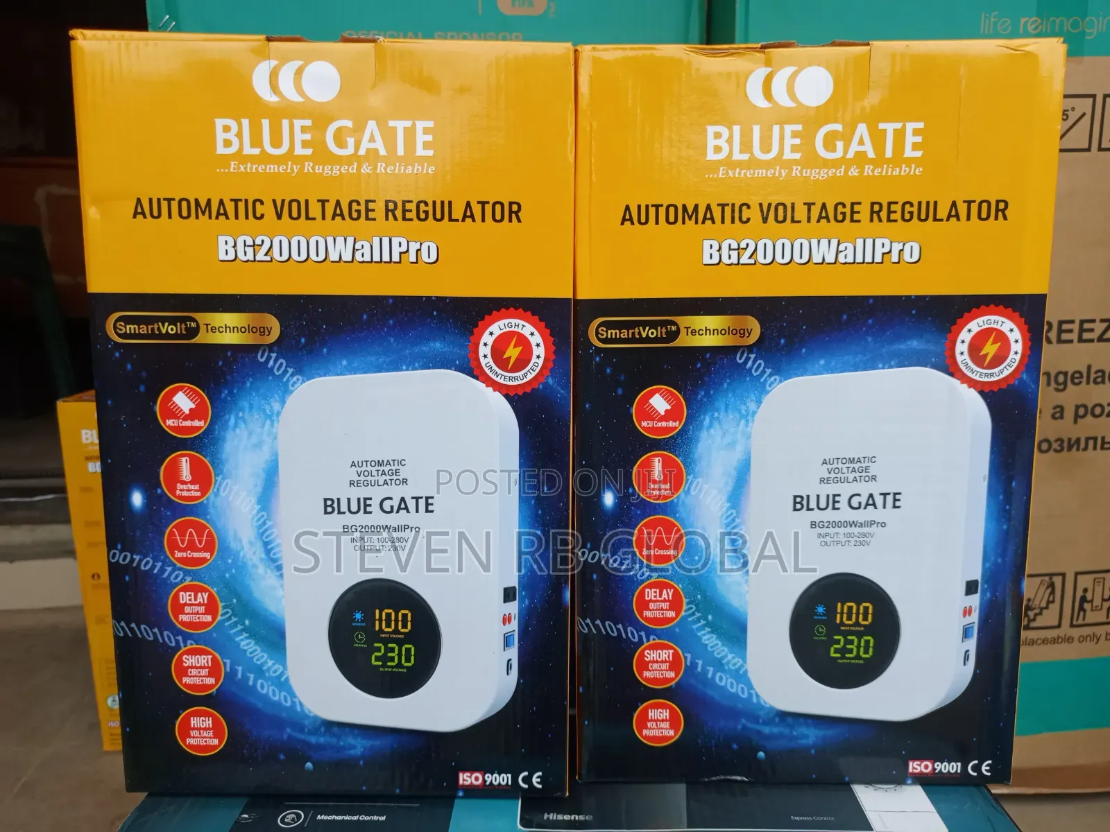Blue Gate 5000va Automatic Voltage Regulator | Bg5000wallpro