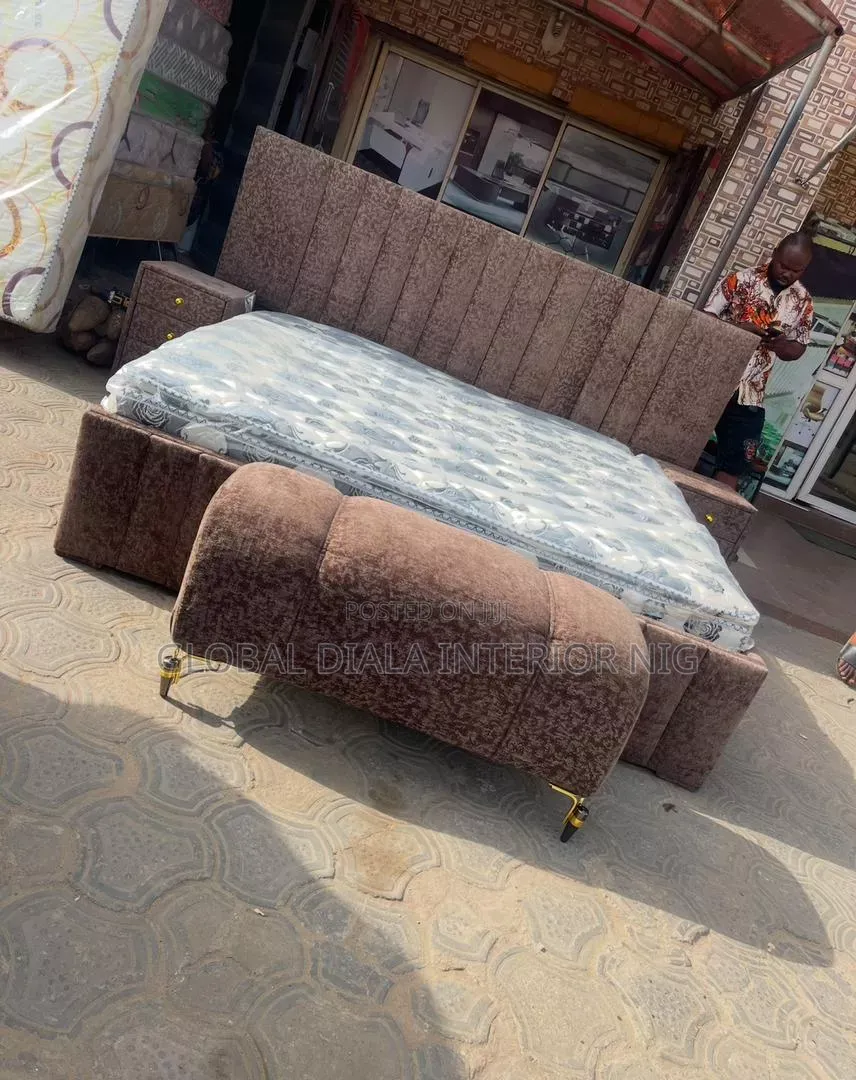 Quality Padded 6by6 Bedframe