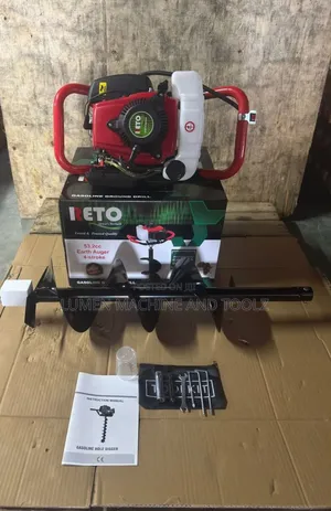 4-Stroke Petrol Earth Auger | Agricultural Hole Digger Machine