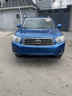 Toyota Highlander Limited 2008 Blue