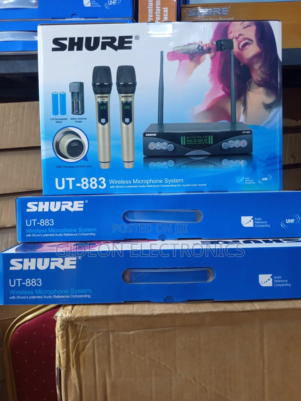 Shure Wireless Microphone Rechargeable