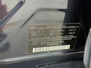 Hyundai Sonata 2013 Blue