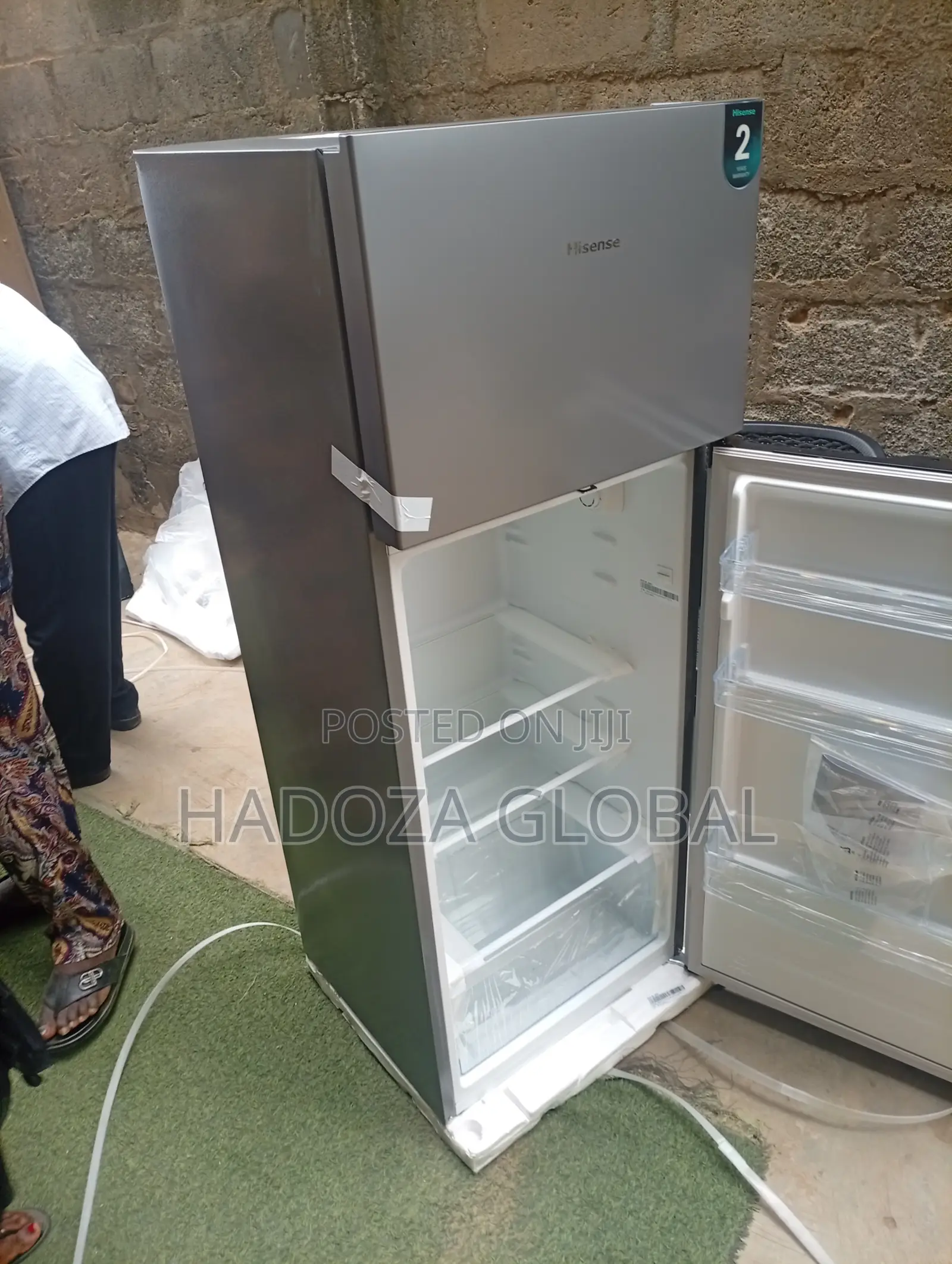 Hisense Energy Efficient Double Door Refrigerator