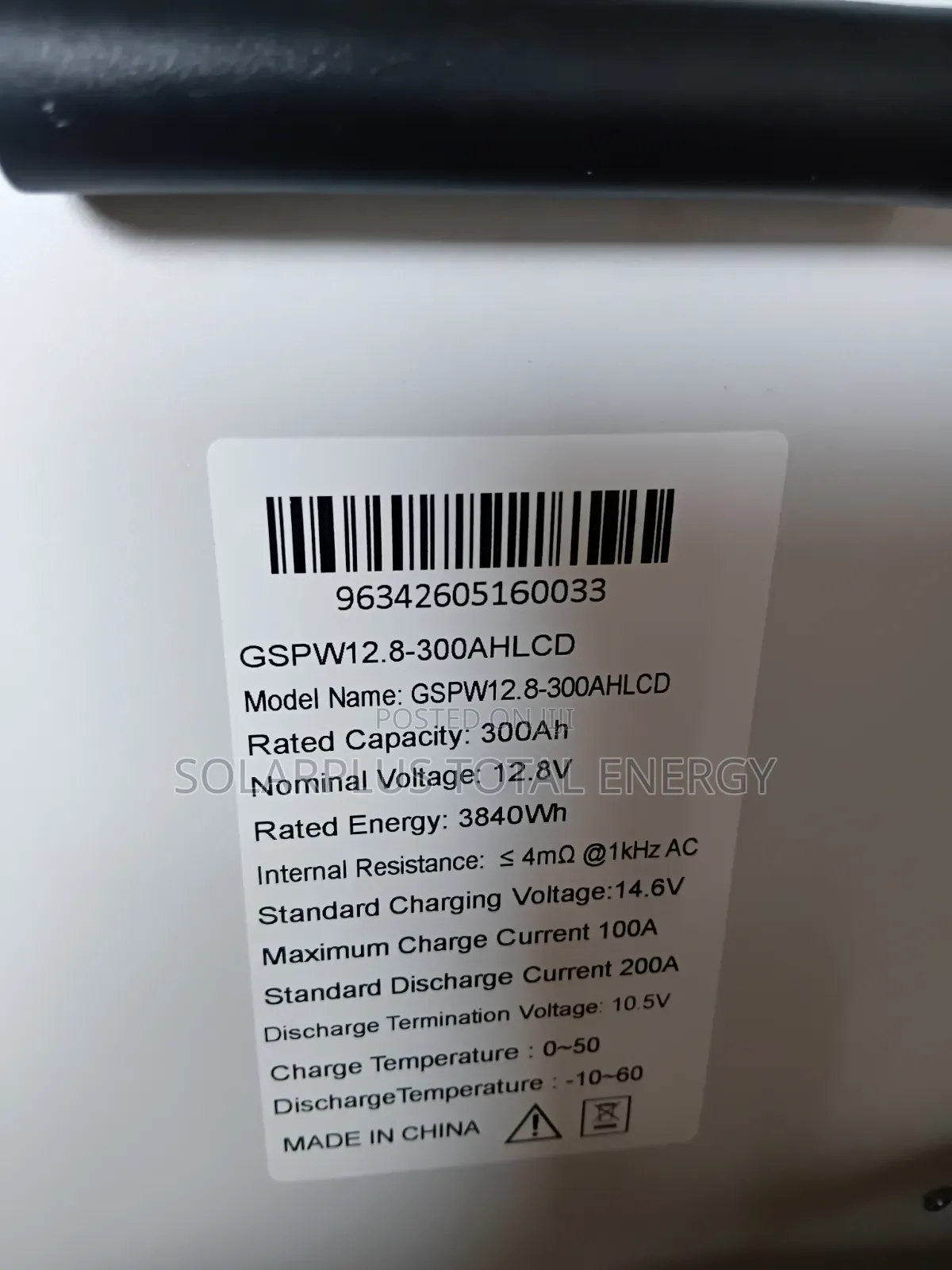 Solarplus 4kwh 12v Lithium Battery