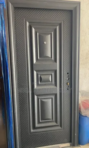 3ft Steel Black Door for Hotels, and Stores