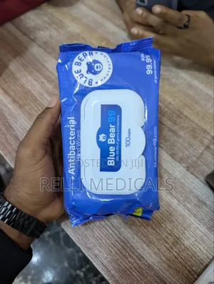 Blue Bear Antibacterial Sanitizing Wipes