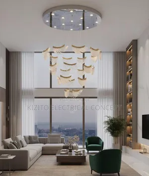 Luxury Crystal Glass Chandelier Living Room Dining Bedroom Decor