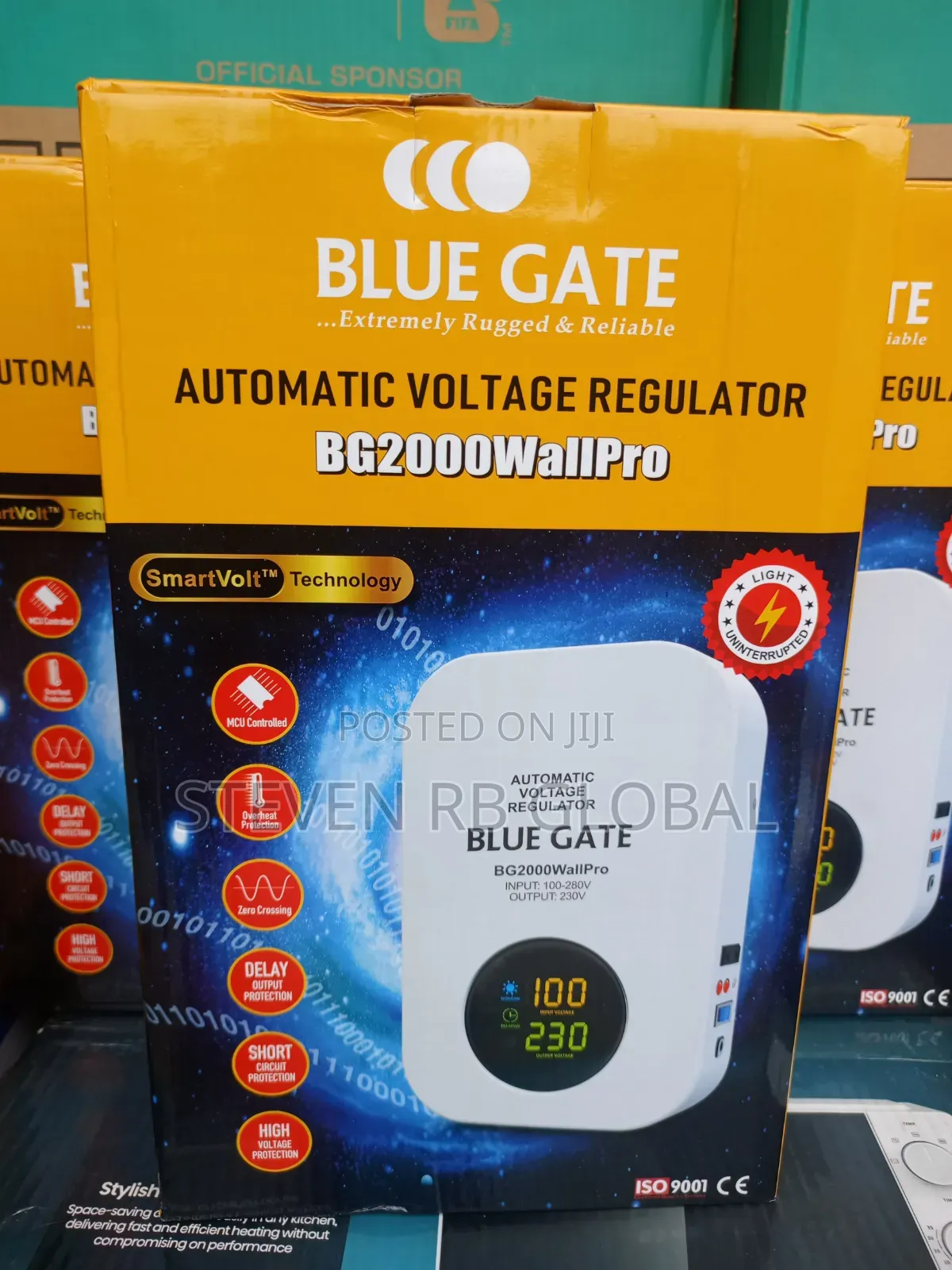 Blue Gate 2000va Automatic Voltage Regulator | Bg2000wallpro