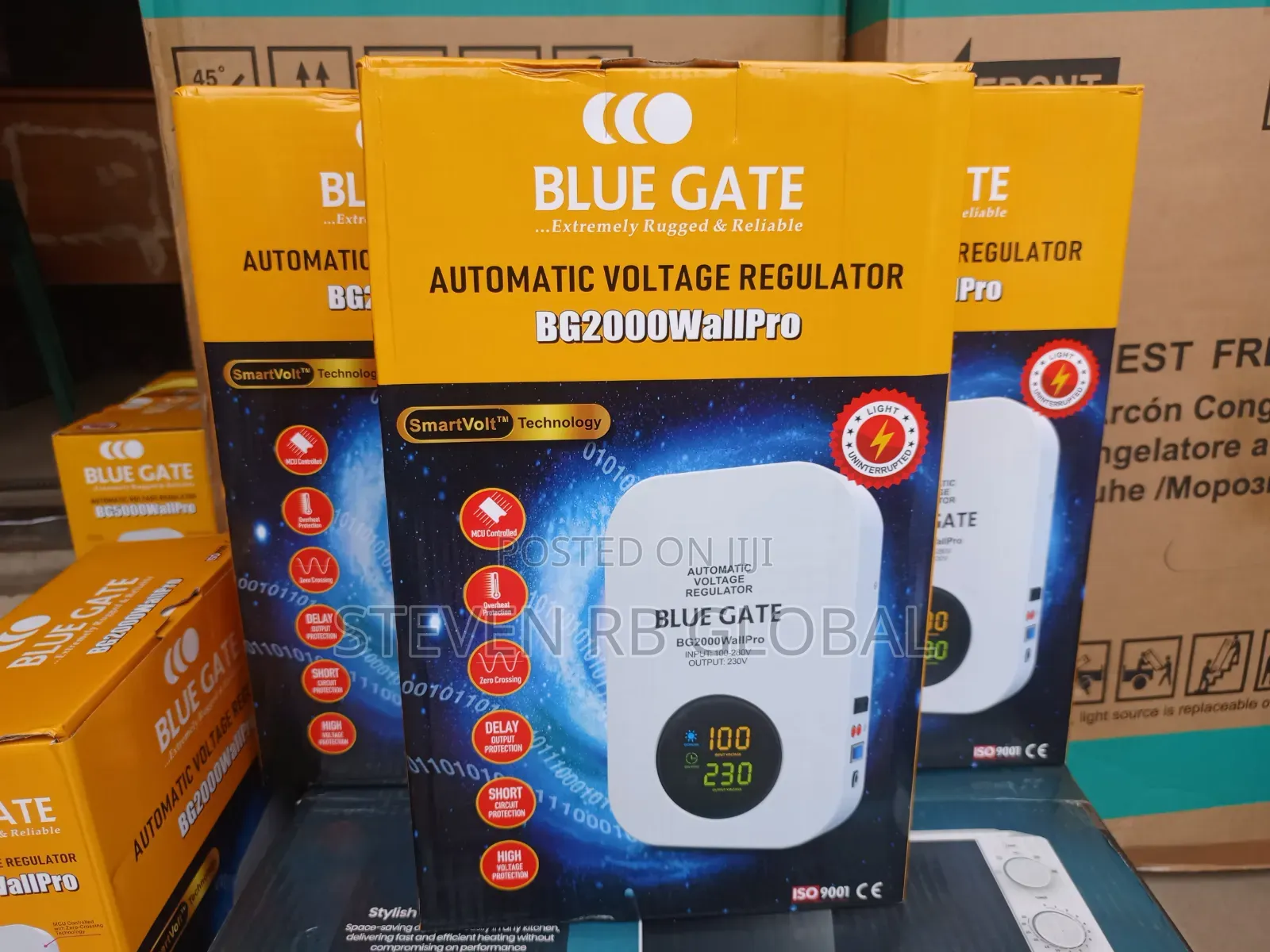 Blue Gate 2000va Automatic Voltage Regulator | Bg2000wallpro