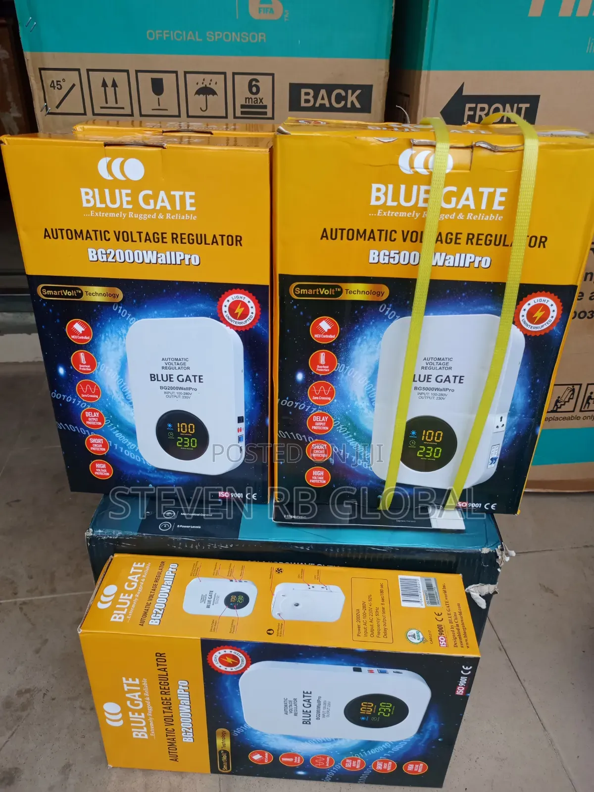 Blue Gate 2000va Automatic Voltage Regulator | Bg2000wallpro