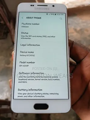 Samsung Galaxy A3 16 GB White