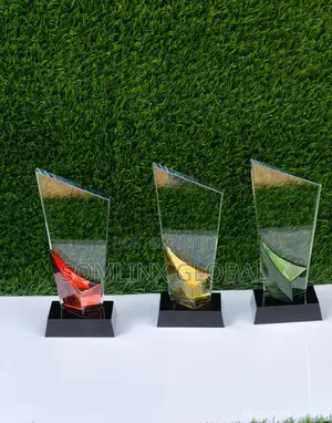 Multiple Color Glass Plaques