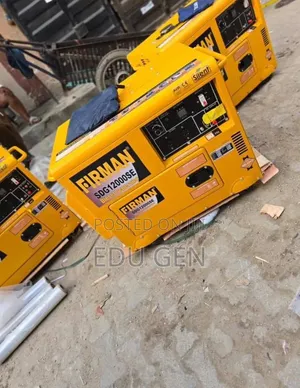 FIRMAN 10KVA 100% Copper Soundproof Diesel Generator(Original Quality)