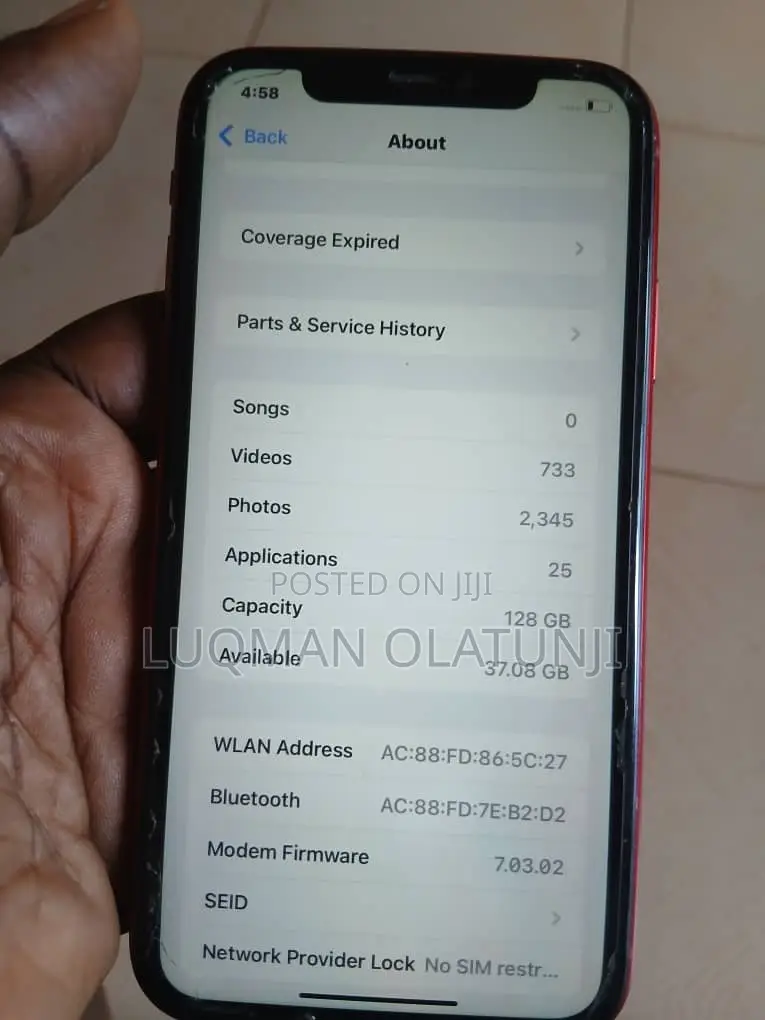 Apple iPhone XR 128 GB Red