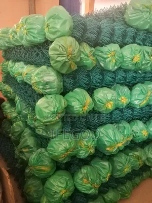 Green Coated Mesh Wire