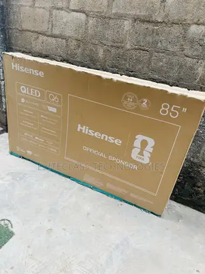 New in Hisense 85in QLED Smart TV Display