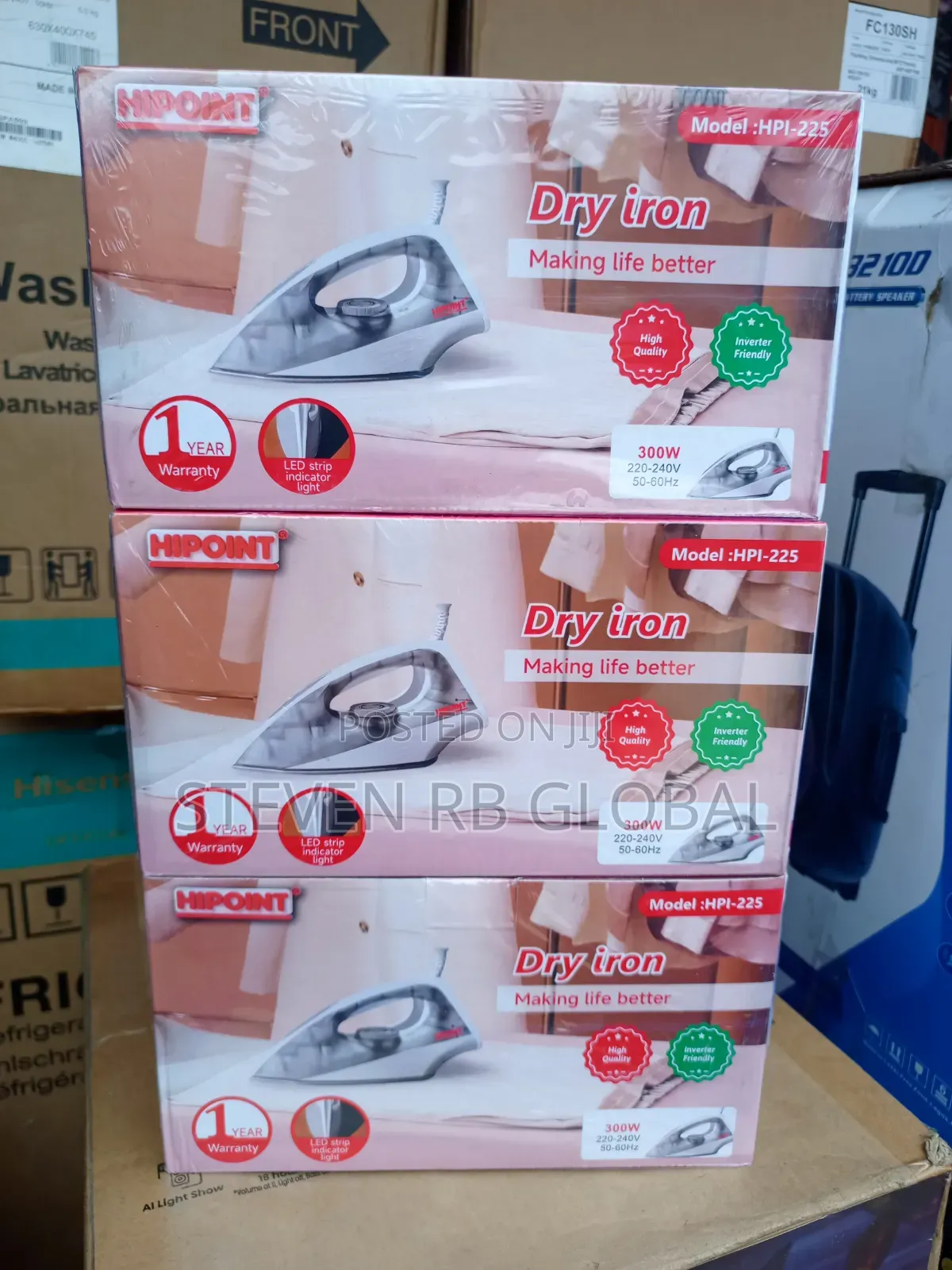 Hipoint 300w Dry Iron | Hpi-225