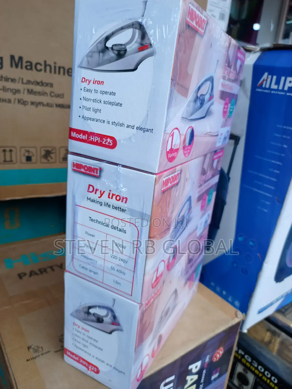 Hipoint 300w Dry Iron | Hpi-225