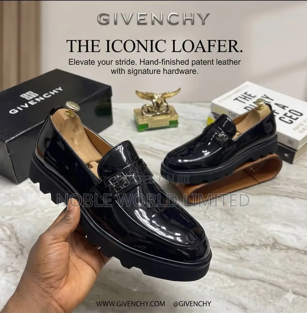 Men's Black Givenchy Chunky Shoes TEST 8d