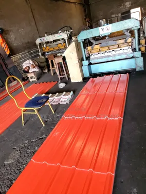 0.55mm Thickness Longspan Red Oven Baked
