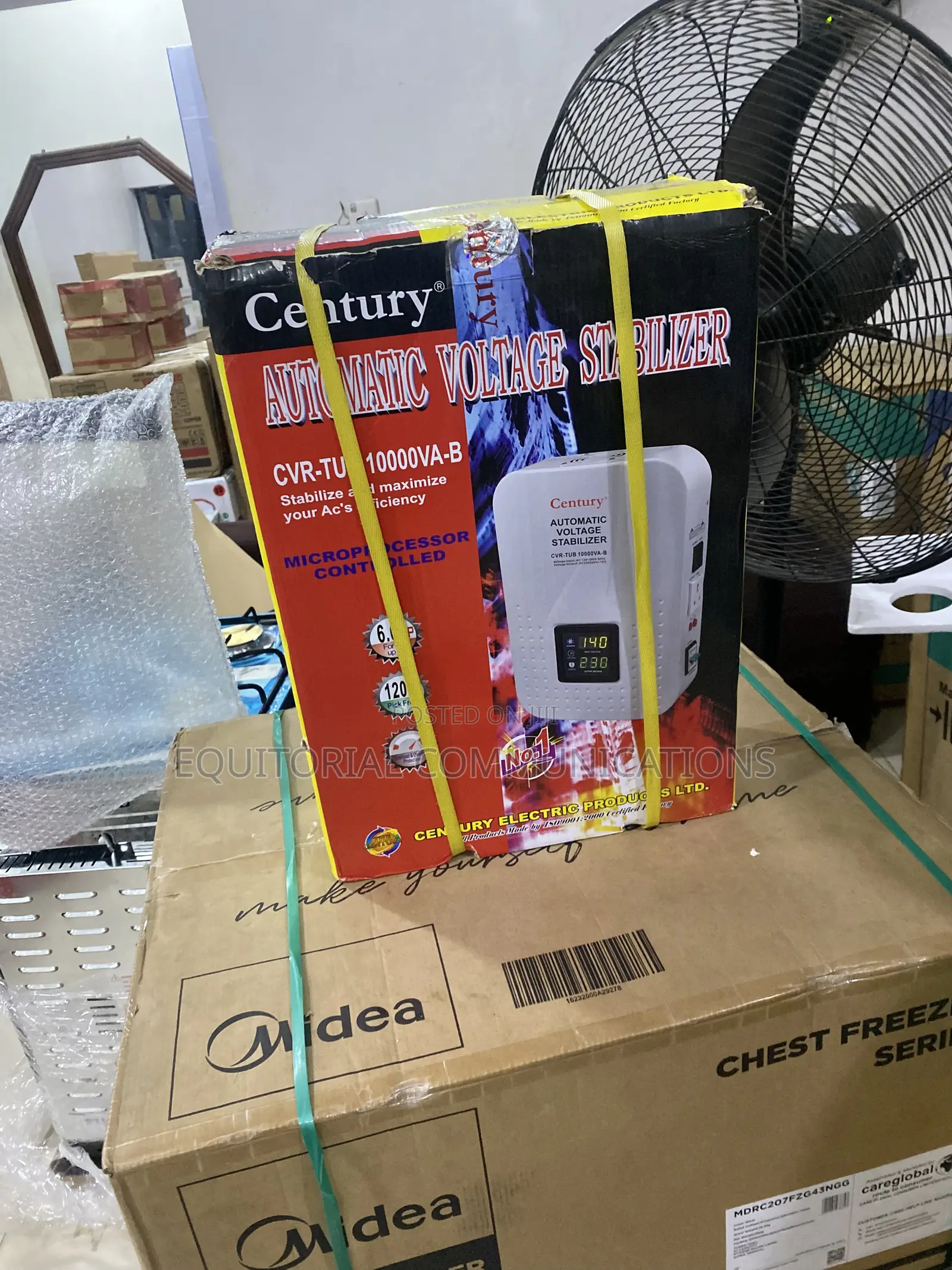 Century CVR-TUB 10000VA Electrical Voltage Stabilizer