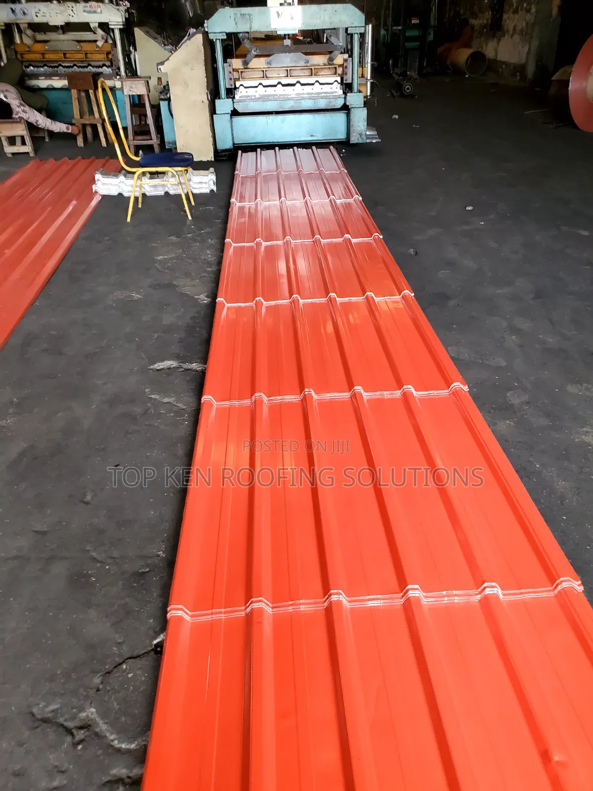 0.58mm Oven Baked Longspan Tc Red
