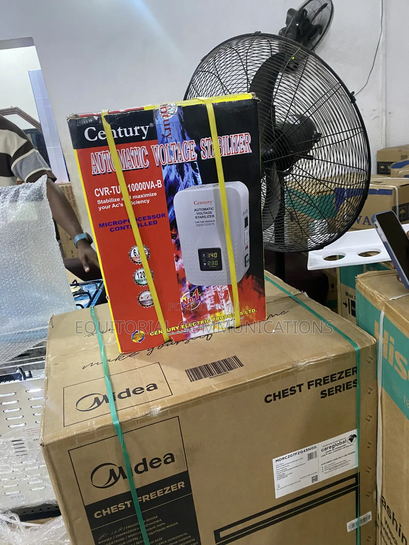 Century CVR-TUB 10KVA Power Stabilizer