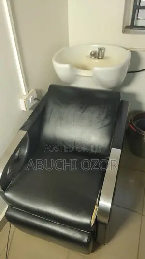 Luxury Salon Shampoo Chair & Backwash Unit