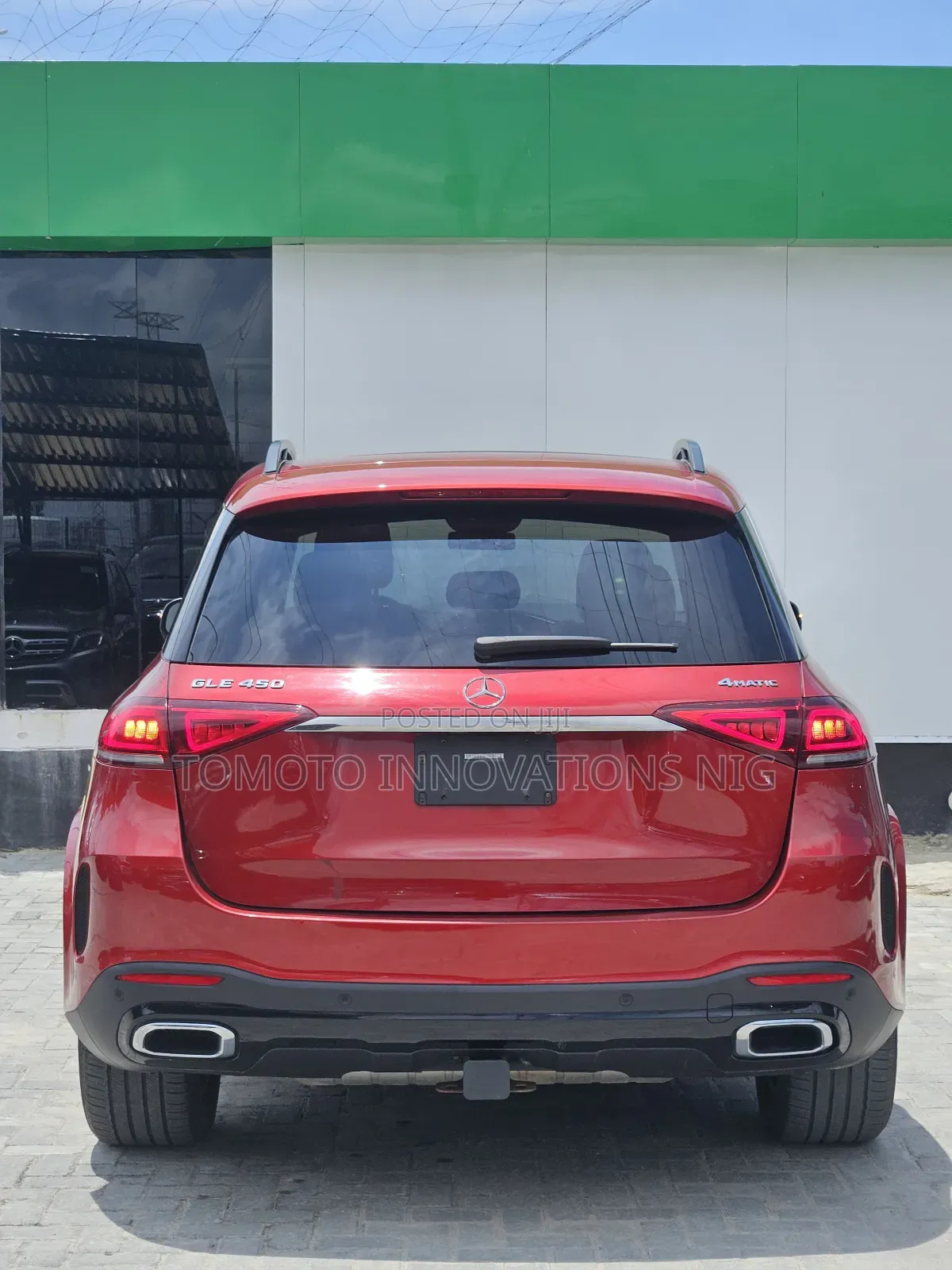 Mercedes-Benz GLE-Class GLE 450 4MATIC 2021 Red