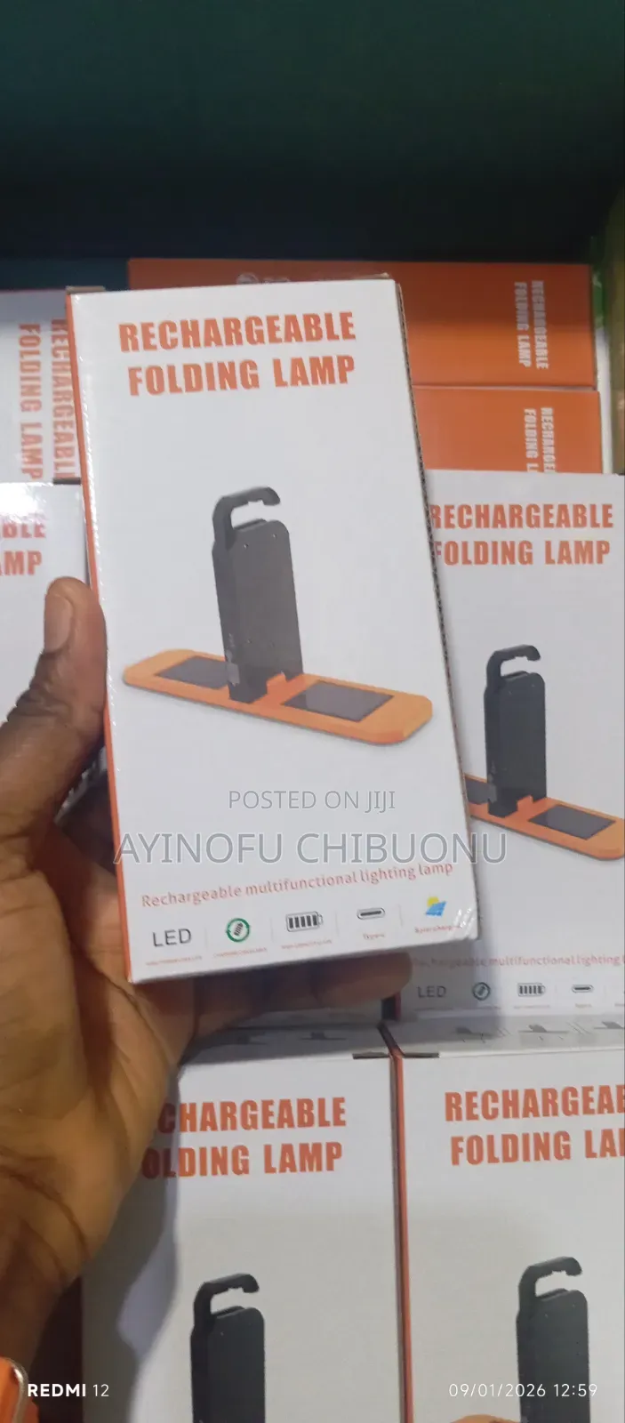 Rechargeable Folding Light