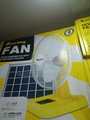 Sunking Solar Table Fan