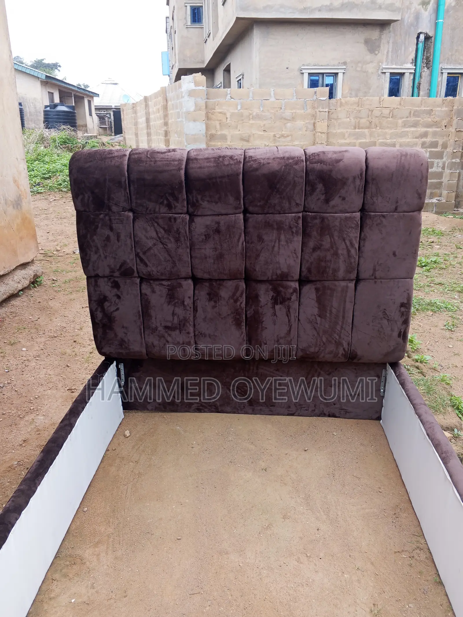 41⁄2 by 6 Upholstery Bedframe