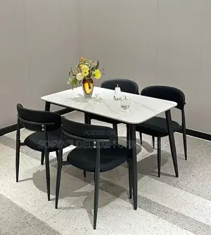 Black 4 Seater Dining