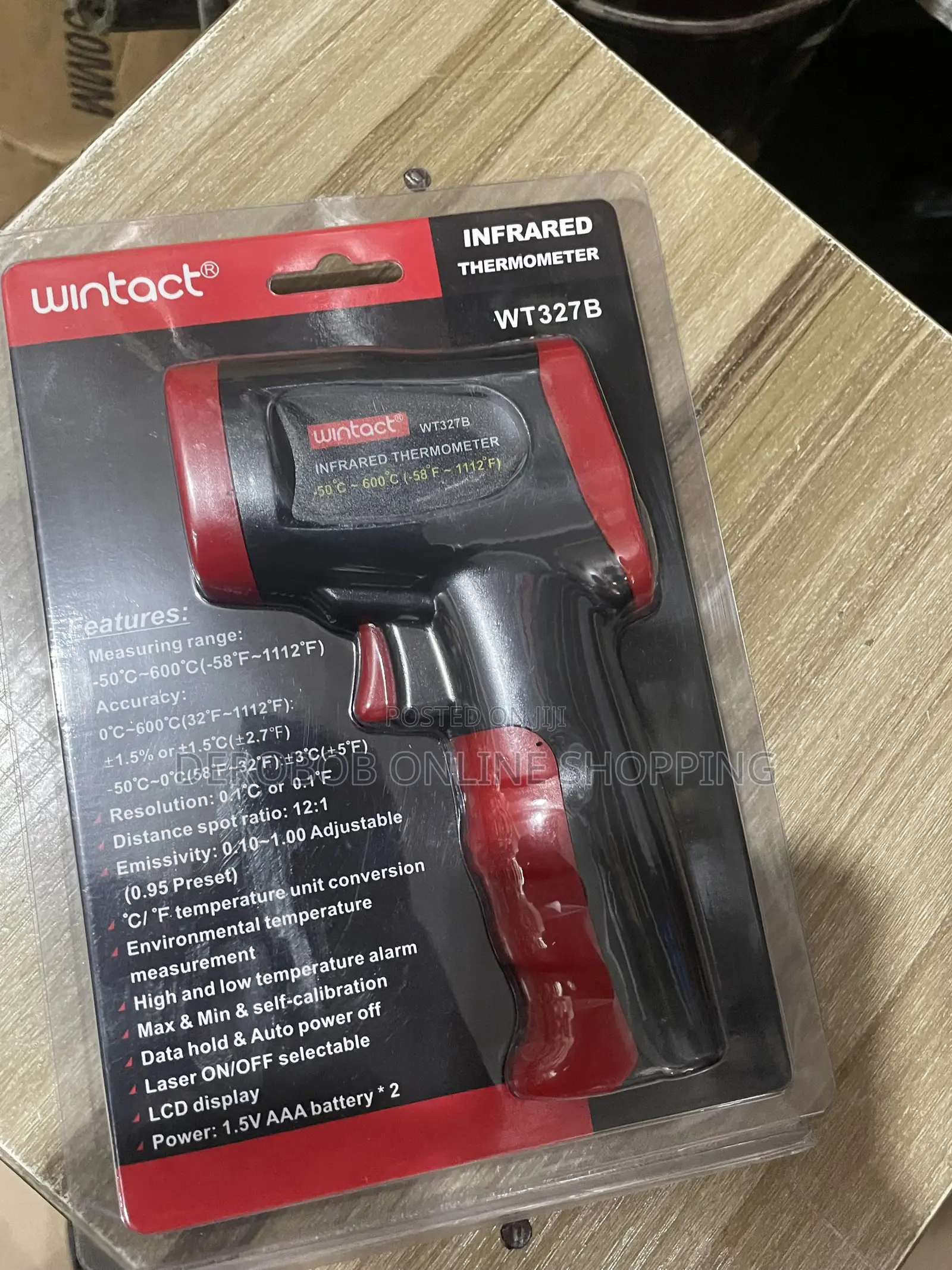 Infrared Thermometer Gun