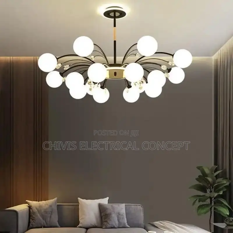 Luxury Dropping Nordic LED Chandelier