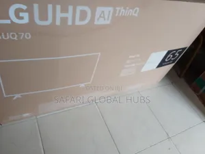 Brand New LG 65 Inch Uhd Smart Television With Prime Video+mira Cast