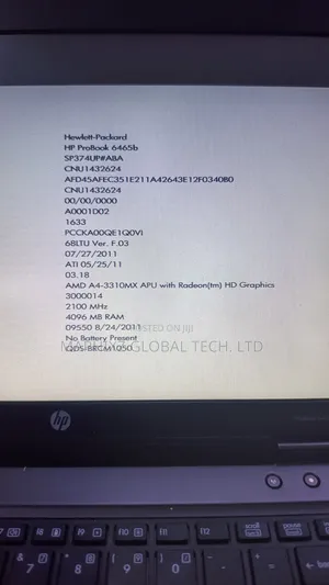 Laptop HP ProBook 6465B 8GB AMD HDD 320GB