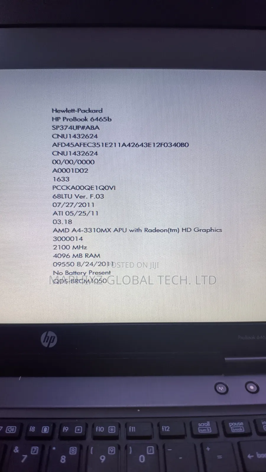 Laptop HP ProBook 6465B 8GB AMD HDD 320GB